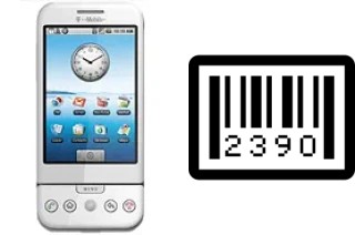 Come vedere il numero di serie su T-Mobile G1