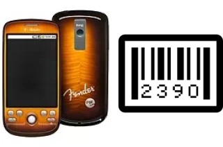 Come vedere il numero di serie su T-Mobile myTouch 3G Fender Edition