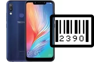 Come vedere il numero di serie su Tecno Camon i2