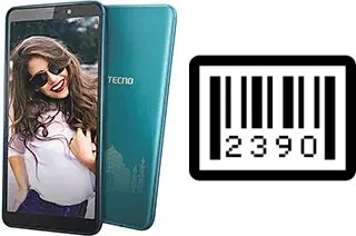 Come vedere il numero di serie su Tecno Camon iACE2