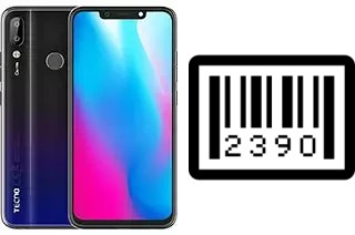 Come vedere il numero di serie su Tecno Camon 11 Pro