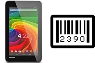 Come vedere il numero di serie su Toshiba Excite 7c AT7-B8