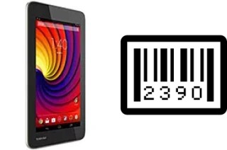 Come vedere il numero di serie su Toshiba Excite Go