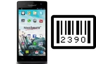 Come vedere il numero di serie su Touchmate TM-SM510