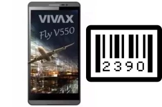 Come vedere il numero di serie su Vivax Fly V550