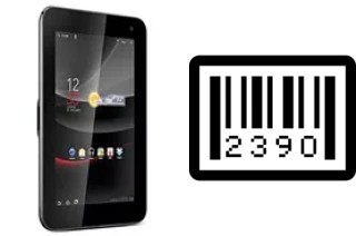 Come vedere il numero di serie su Vodafone Smart Tab 7