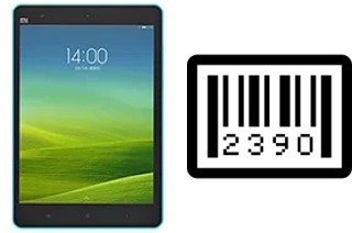 Come vedere il numero di serie su Xiaomi Mi Pad 7.9