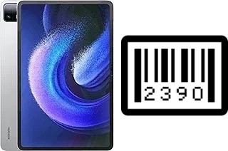 Come vedere il numero di serie su Xiaomi Pad 6 Max 14