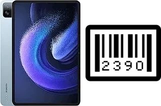 Come vedere il numero di serie su Xiaomi Pad 6