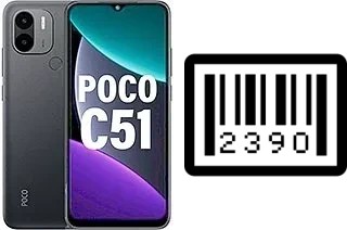 Come vedere il numero di serie su Xiaomi Poco C51