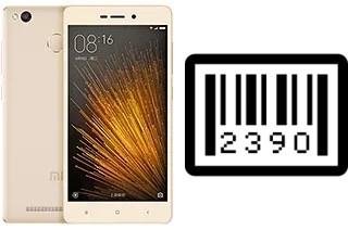 Come vedere il numero di serie su Xiaomi Redmi 3x