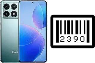 Come vedere il numero di serie su Xiaomi Redmi K70 Pro