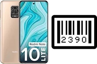 Come vedere il numero di serie su Xiaomi Redmi Note 10 Lite