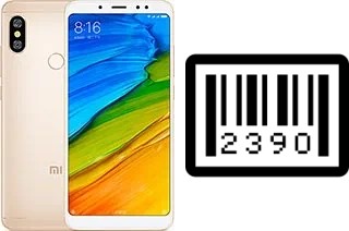 Come vedere il numero di serie su Xiaomi Redmi Note 5 AI Dual Camera