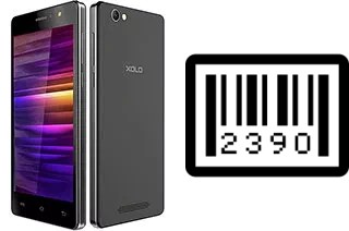 Come vedere il numero di serie su XOLO Era 4G