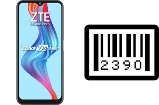 Come vedere il numero di serie su ZTE Blade V20 Smart