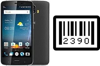 Come vedere il numero di serie su ZTE Blade V8 Pro