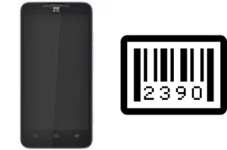 Come vedere il numero di serie su ZTE Geek V975