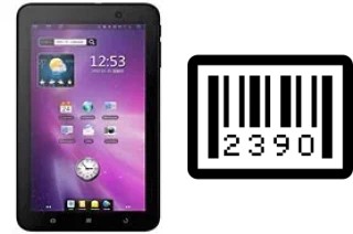 Come vedere il numero di serie su ZTE Light Tab 2 V9A