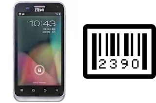 Come vedere il numero di serie su ZTE N880E