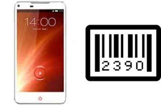 Come vedere il numero di serie su ZTE nubia Z5S