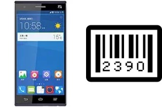 Come vedere il numero di serie su ZTE Star 1