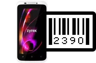 Come vedere il numero di serie su Zyrex ZA-957