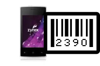 Come vedere il numero di serie su Zyrex ZA966