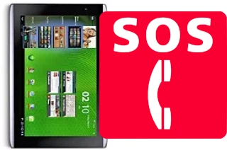 Chiamate di emergenza su Acer Iconia Tab A500