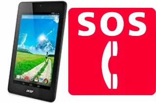 Chiamate di emergenza su Acer Iconia One 7 B1-730