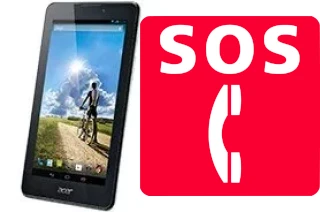 Chiamate di emergenza su Acer Iconia Tab 7 A1-713HD