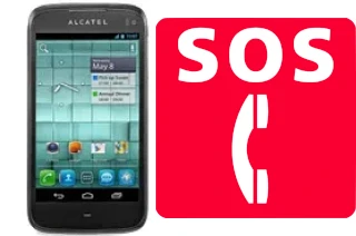 Chiamate di emergenza su alcatel OT-997D