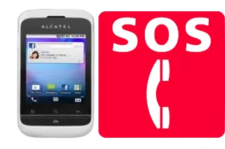 Chiamate di emergenza su alcatel OT-903