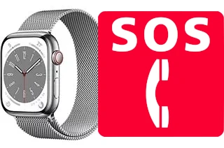 Chiamate di emergenza su Apple Watch Series 8