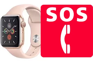 Chiamate di emergenza su Apple Watch Series 5 Aluminum