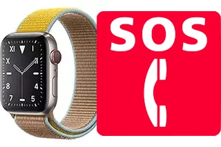 Chiamate di emergenza su Apple Watch Edition Series 5