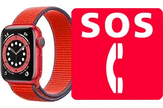 Chiamate di emergenza su Apple Watch Series 6 Aluminum