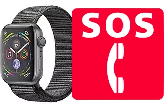 Chiamate di emergenza su Apple Watch Series 4 Aluminum