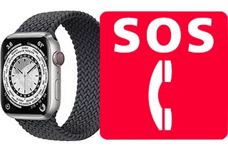 Chiamate di emergenza su Apple Watch Edition Series 7