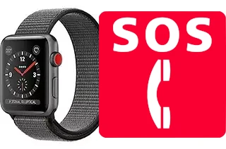 Chiamate di emergenza su Apple Watch Series 3 Aluminum