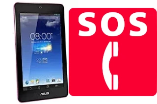 Chiamate di emergenza su Asus Memo Pad HD7 8 GB