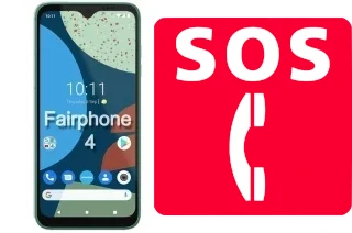 Chiamate di emergenza su Fairphone 4