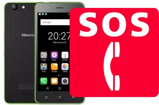 Chiamate di emergenza su HiSense C30 Lite