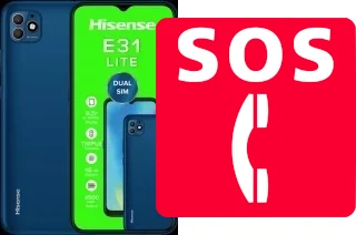 Chiamate di emergenza su HiSense E31 LITE