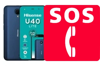 Chiamate di emergenza su HiSense U40 Lite