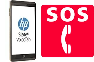 Chiamate di emergenza su HP Slate6 VoiceTab