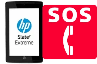 Chiamate di emergenza su HP Slate7 Extreme