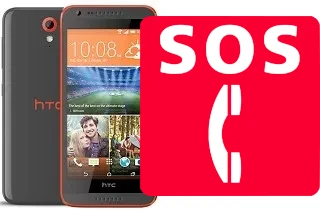 Chiamate di emergenza su HTC Desire 620G dual sim