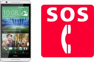 Chiamate di emergenza su HTC Desire 820s