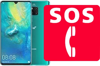 Chiamate di emergenza su Huawei Mate 20 X (5G)